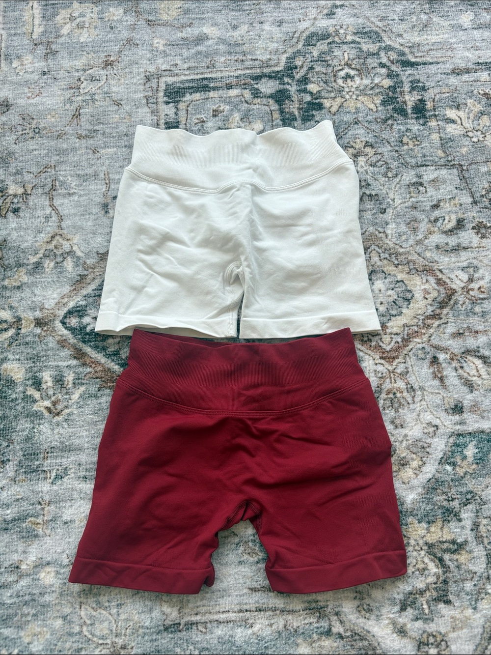 Set of gym shorts